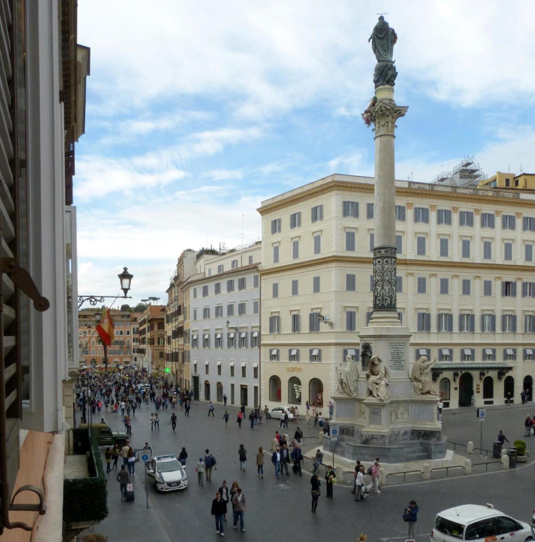 Appartamento Tolles In Rione Iv Campo Marzio Mit Panorama-terrasse, Trevi-brunnen In Der Naehe Roma